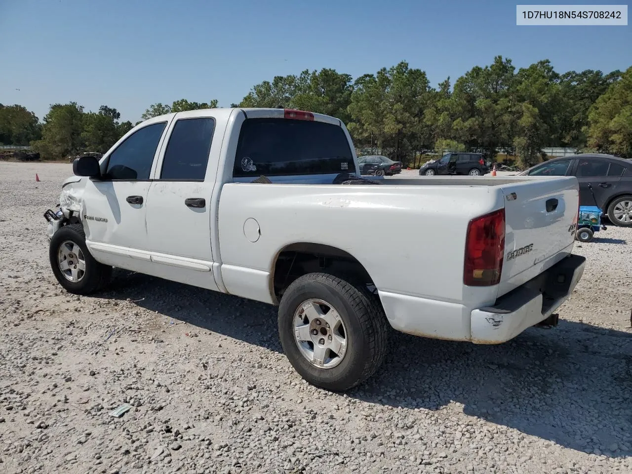 2004 Dodge Ram 1500 St VIN: 1D7HU18N54S708242 Lot: 75522204