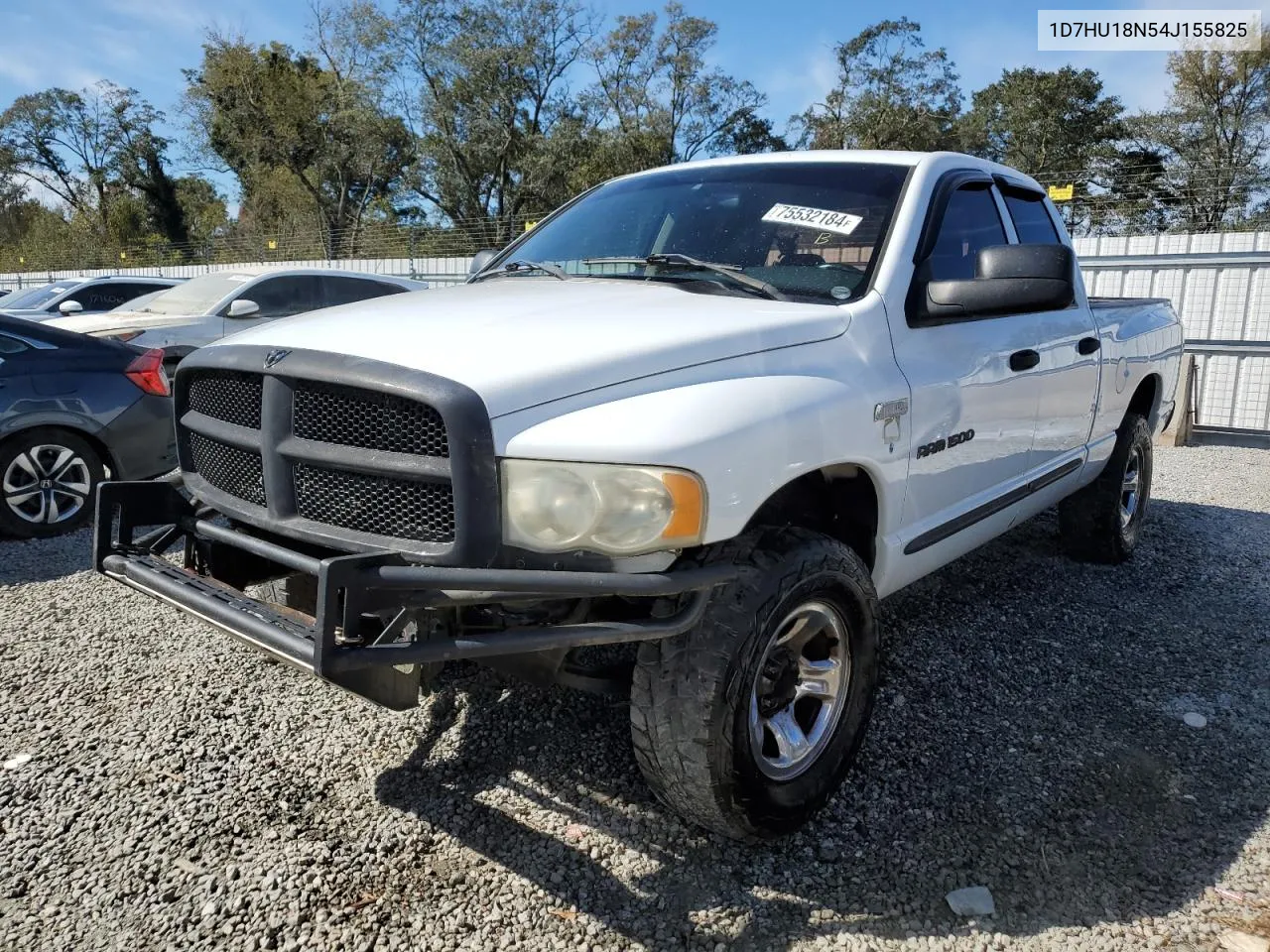 2004 Dodge Ram 1500 St VIN: 1D7HU18N54J155825 Lot: 75532184