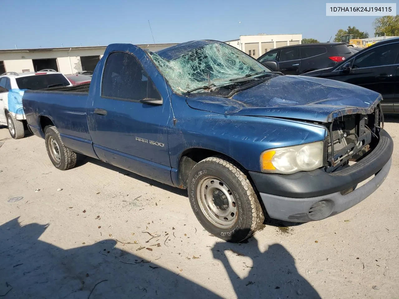 2004 Dodge Ram 1500 St VIN: 1D7HA16K24J194115 Lot: 75543944