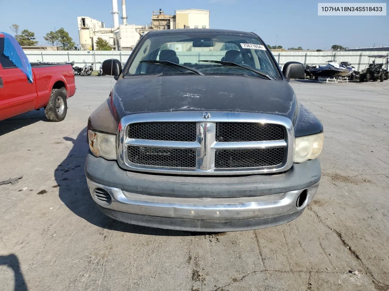 2004 Dodge Ram 1500 St VIN: 1D7HA18N34S518433 Lot: 75671654