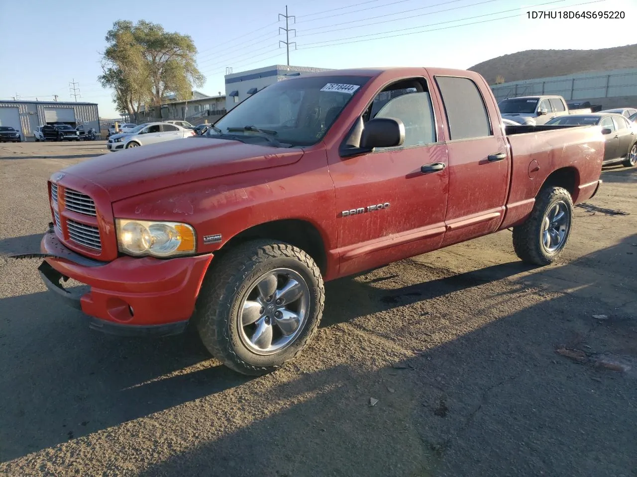 2004 Dodge Ram 1500 St VIN: 1D7HU18D64S695220 Lot: 75718444