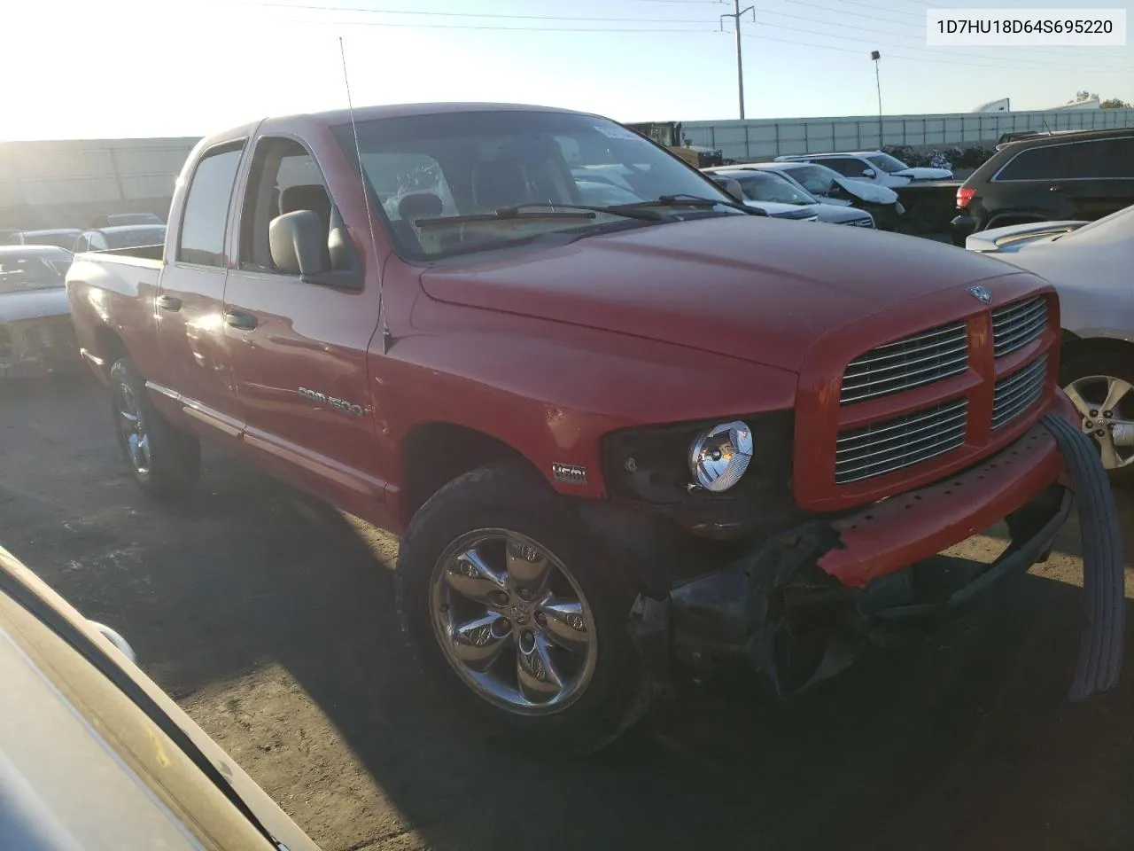 2004 Dodge Ram 1500 St VIN: 1D7HU18D64S695220 Lot: 75718444