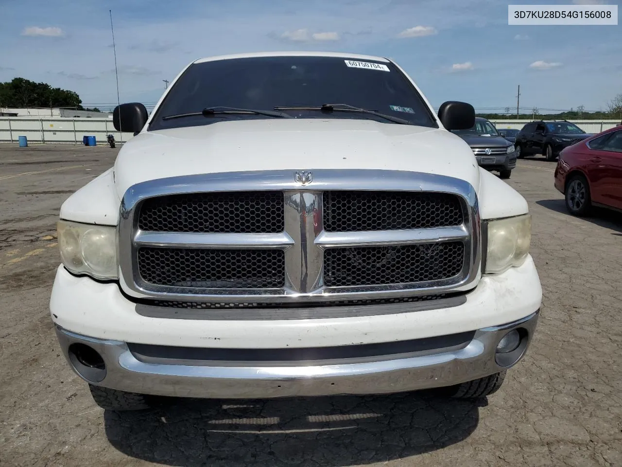 2004 Dodge Ram 2500 St VIN: 3D7KU28D54G156008 Lot: 75814644