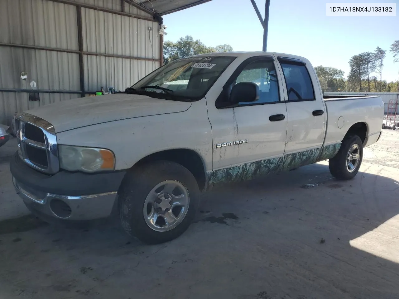 2004 Dodge Ram 1500 St VIN: 1D7HA18NX4J133182 Lot: 76161734