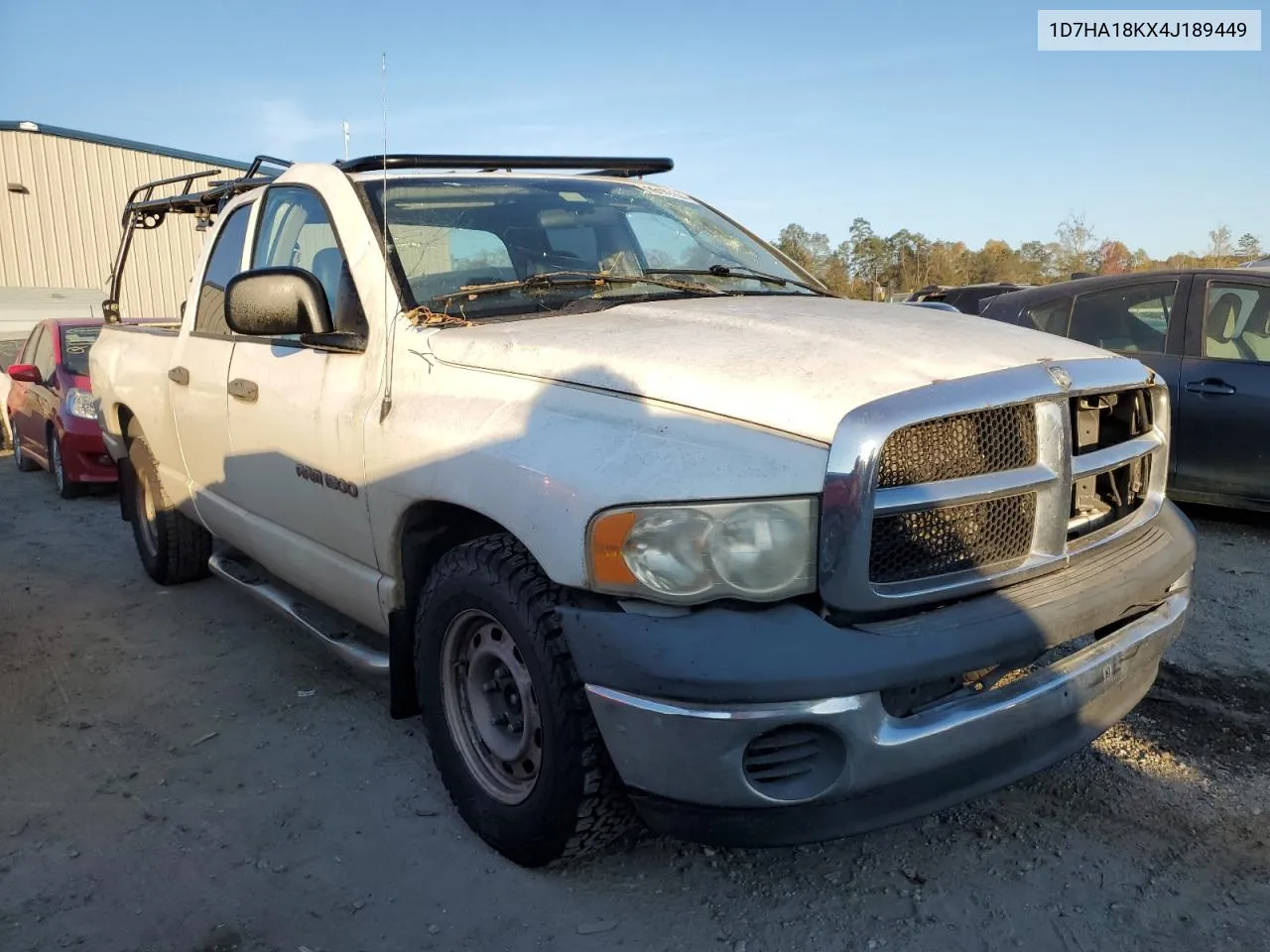 2004 Dodge Ram 1500 St VIN: 1D7HA18KX4J189449 Lot: 76179144