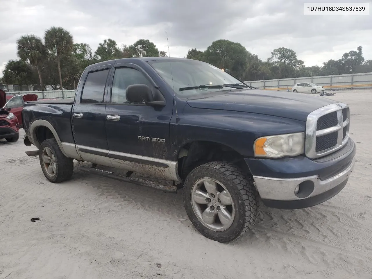 2004 Dodge Ram 1500 St VIN: 1D7HU18D34S637839 Lot: 76420564