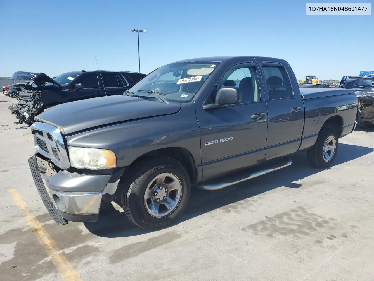 2004 Dodge Ram 1500 St VIN: 1D7HA18N04S601477 Lot: 76529304