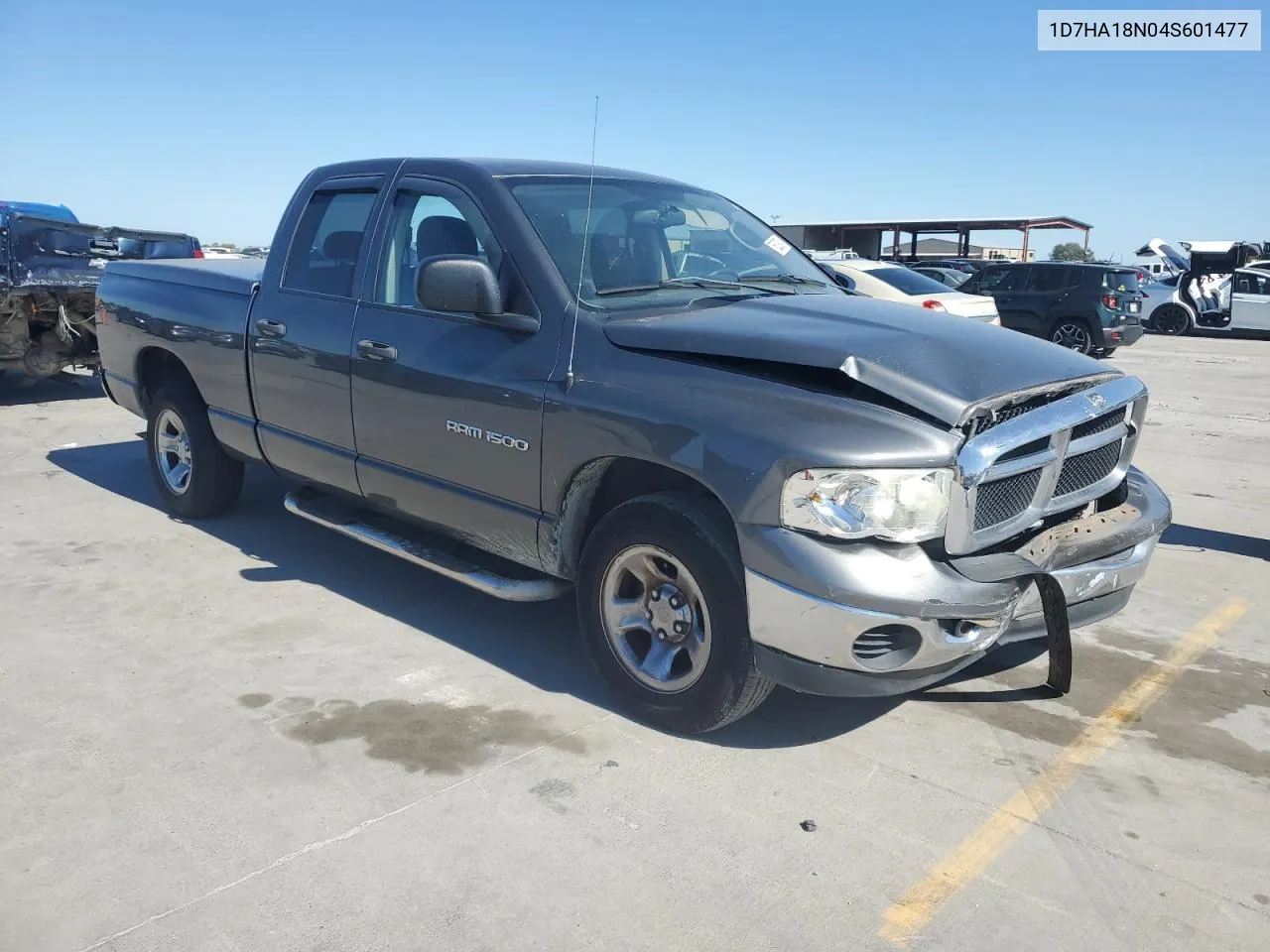 2004 Dodge Ram 1500 St VIN: 1D7HA18N04S601477 Lot: 76529304