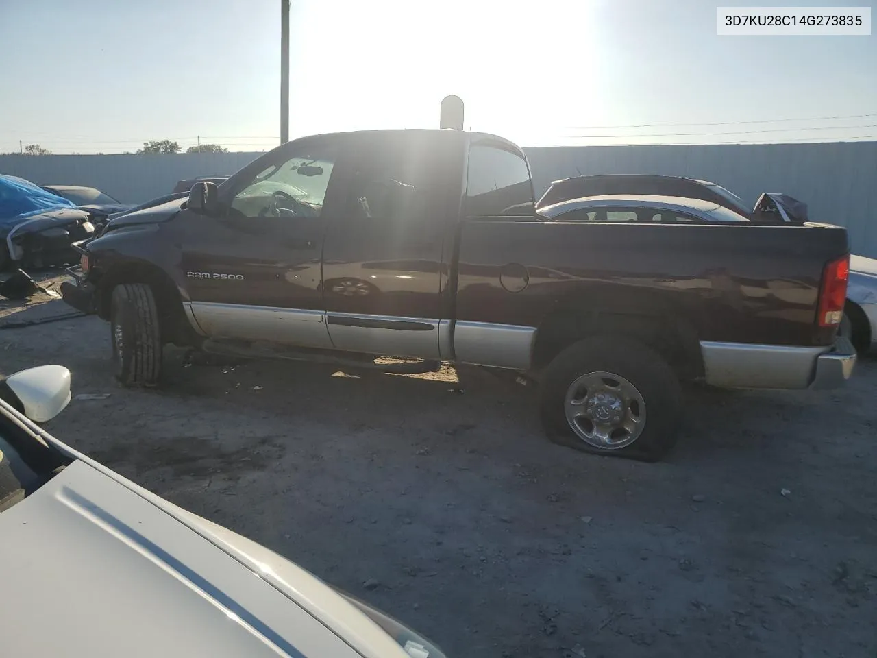 2004 Dodge Ram 2500 St VIN: 3D7KU28C14G273835 Lot: 76724054