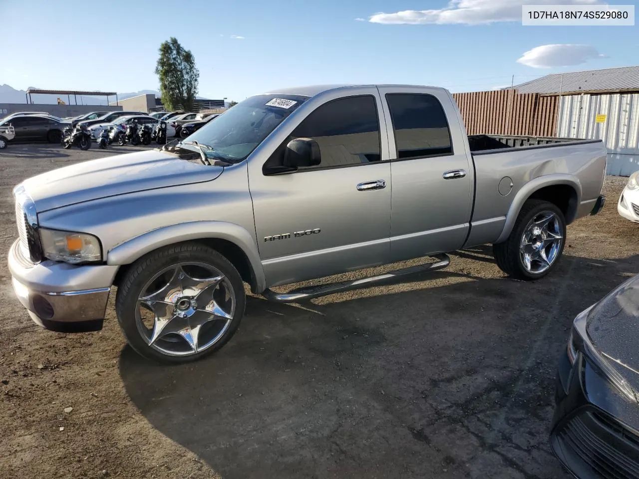 2004 Dodge Ram 1500 St VIN: 1D7HA18N74S529080 Lot: 76746804