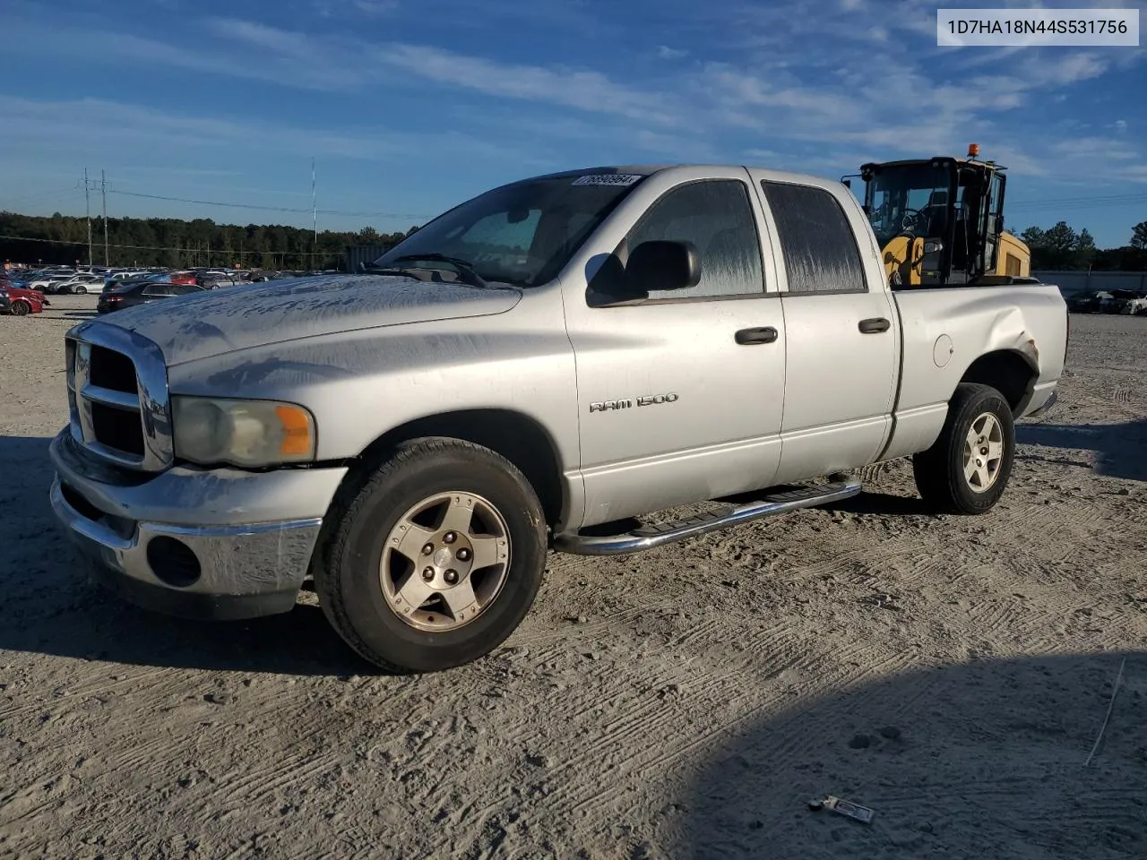 2004 Dodge Ram 1500 St VIN: 1D7HA18N44S531756 Lot: 76890964