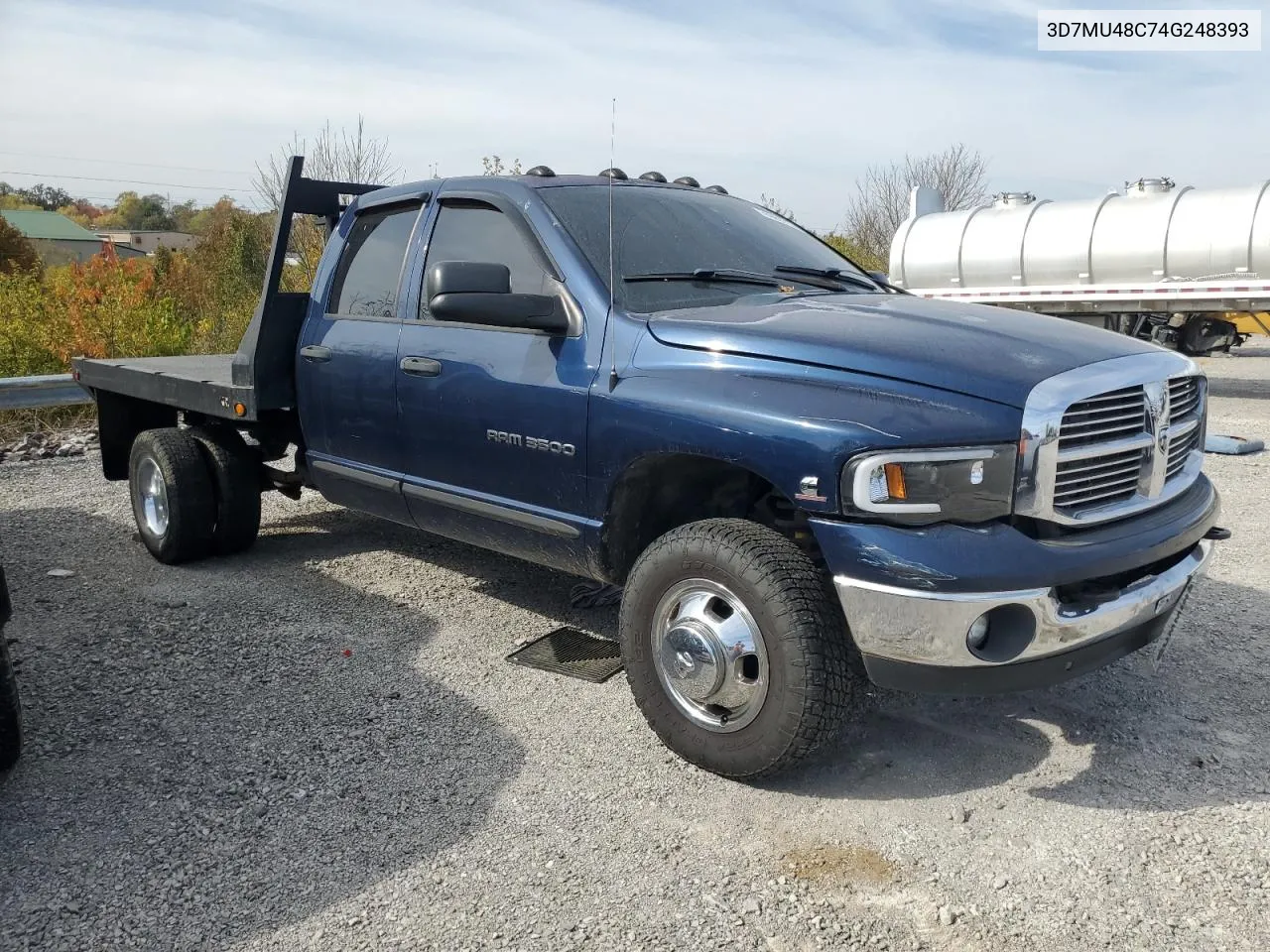 2004 Dodge Ram 3500 St VIN: 3D7MU48C74G248393 Lot: 76960314