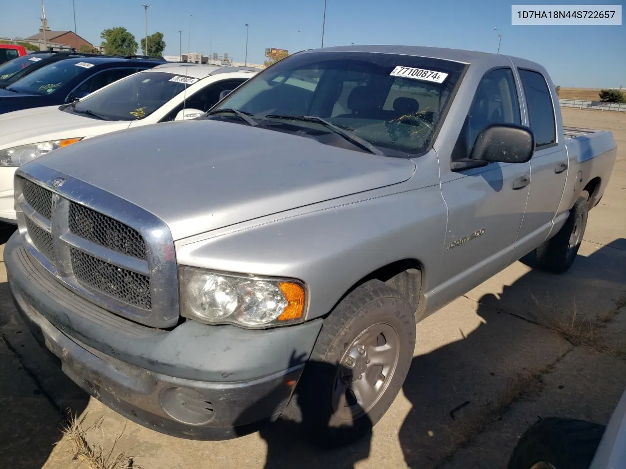 2004 Dodge Ram 1500 St VIN: 1D7HA18N44S722657 Lot: 77100874