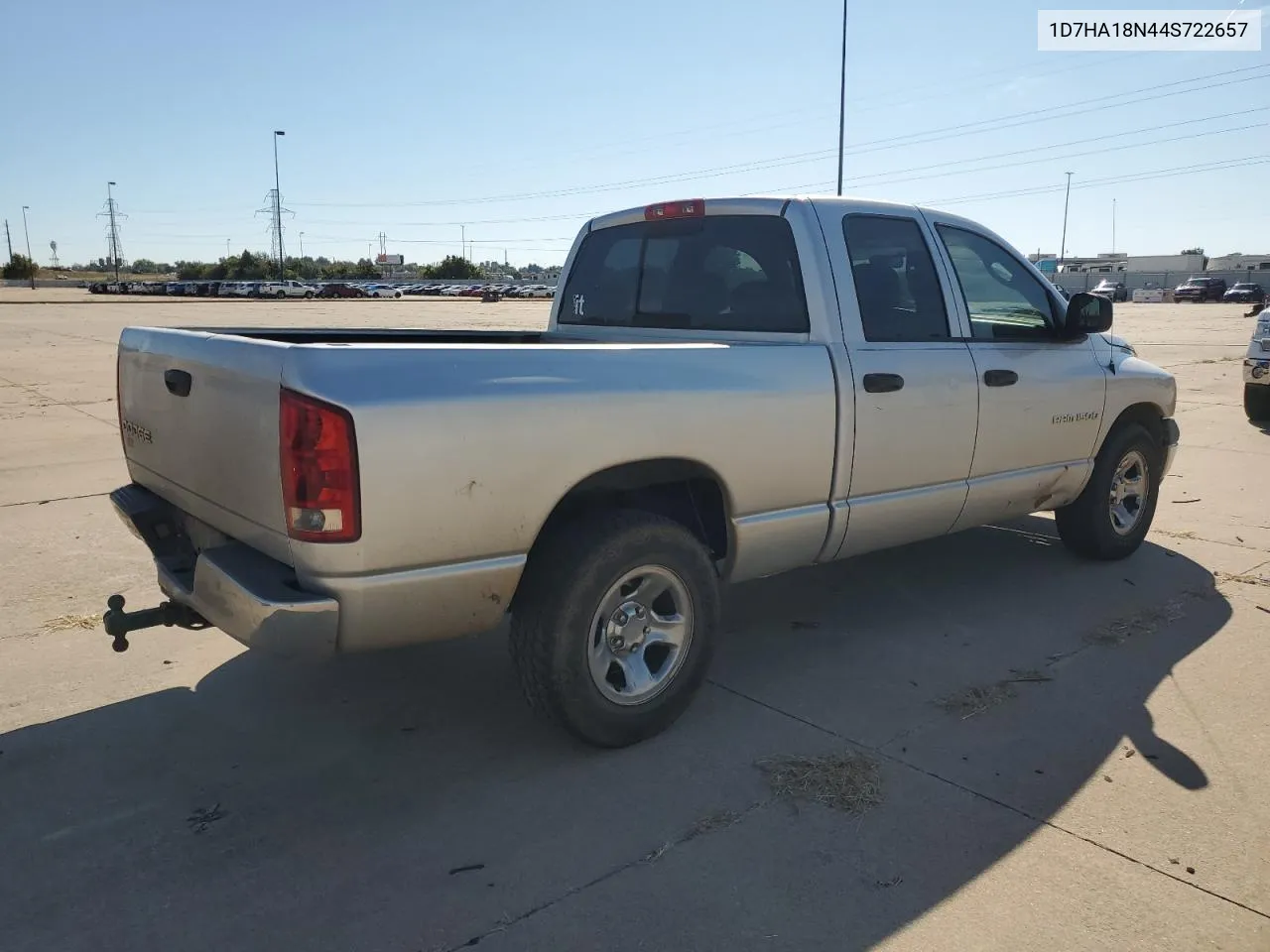 2004 Dodge Ram 1500 St VIN: 1D7HA18N44S722657 Lot: 77100874