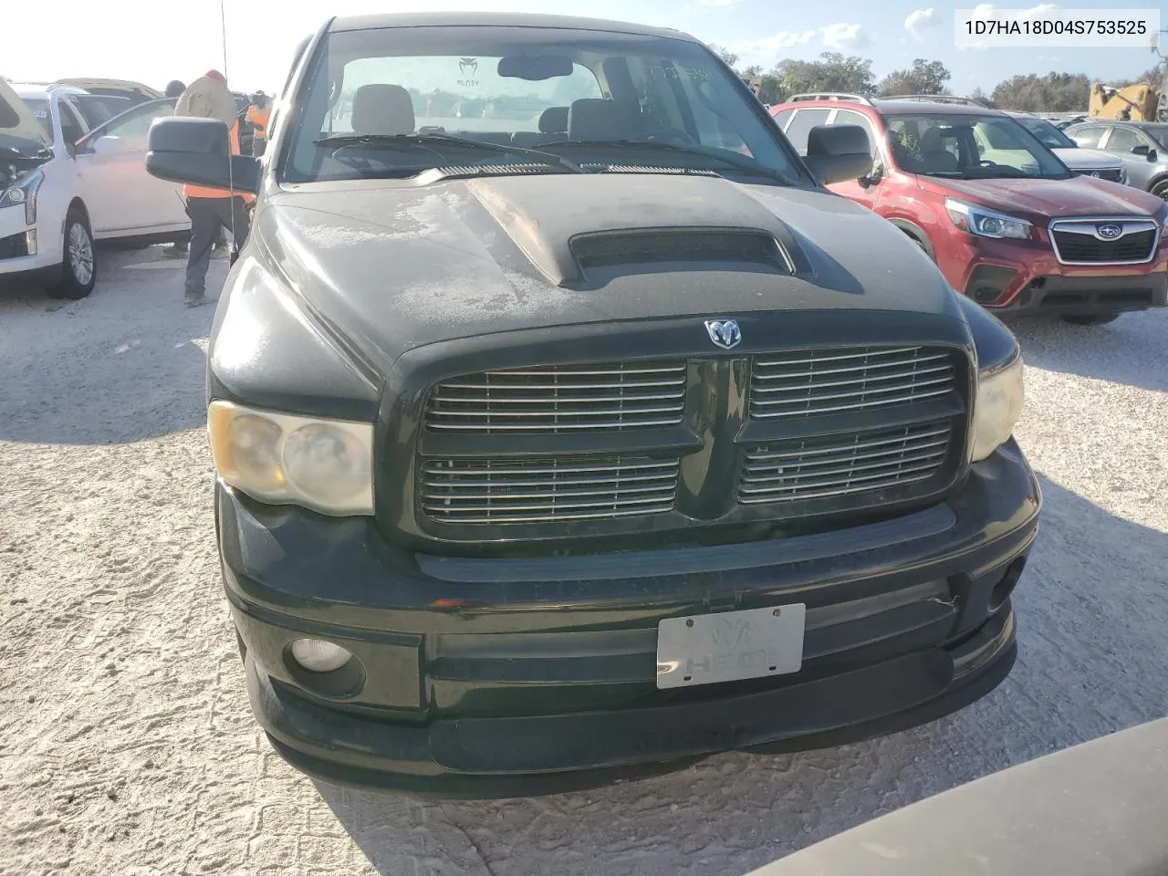 2004 Dodge Ram 1500 St VIN: 1D7HA18D04S753525 Lot: 77225364