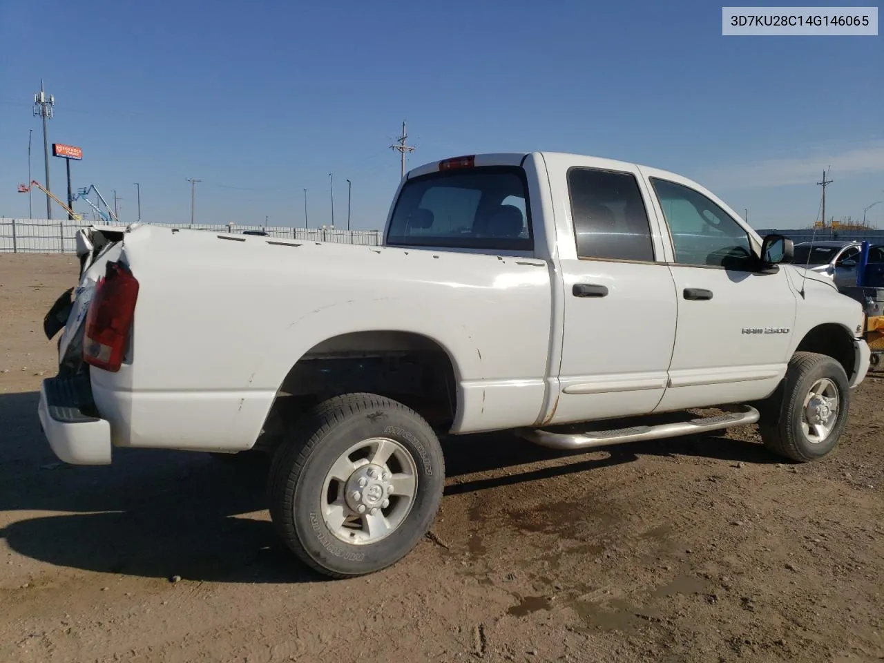 2004 Dodge Ram 2500 St VIN: 3D7KU28C14G146065 Lot: 77441794