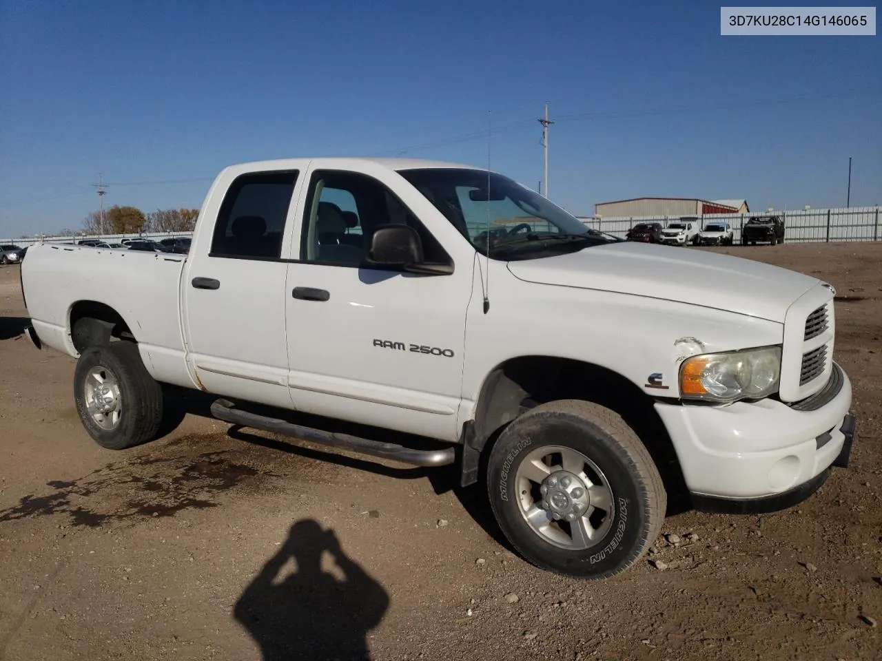 2004 Dodge Ram 2500 St VIN: 3D7KU28C14G146065 Lot: 77441794