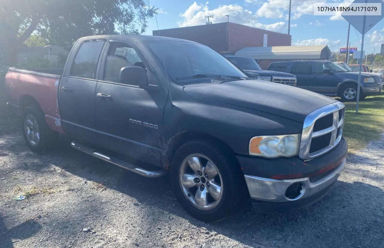 2004 Dodge Ram 1500 St VIN: 1D7HA18N94J171079 Lot: 77658974