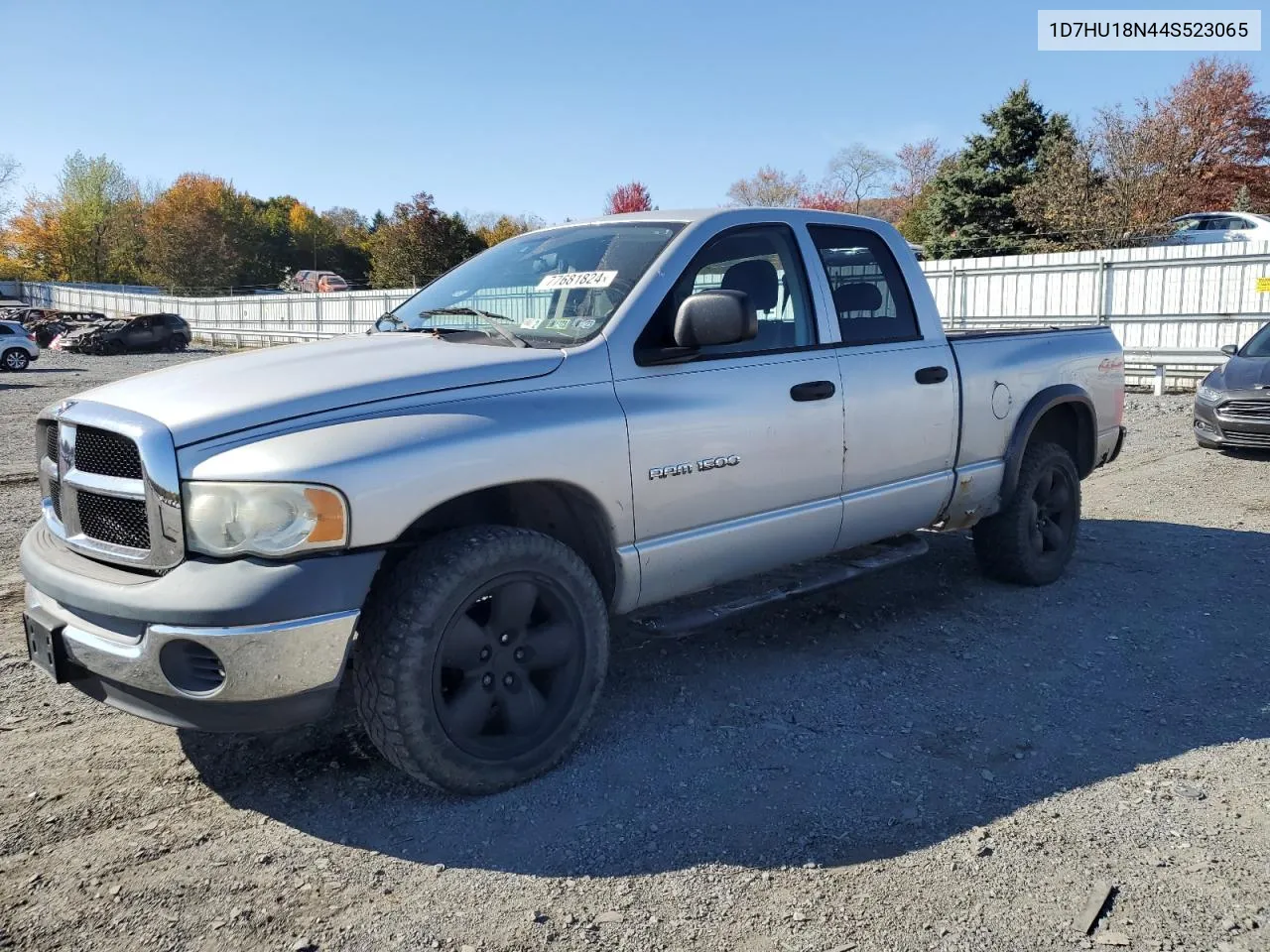 2004 Dodge Ram 1500 St VIN: 1D7HU18N44S523065 Lot: 77681824