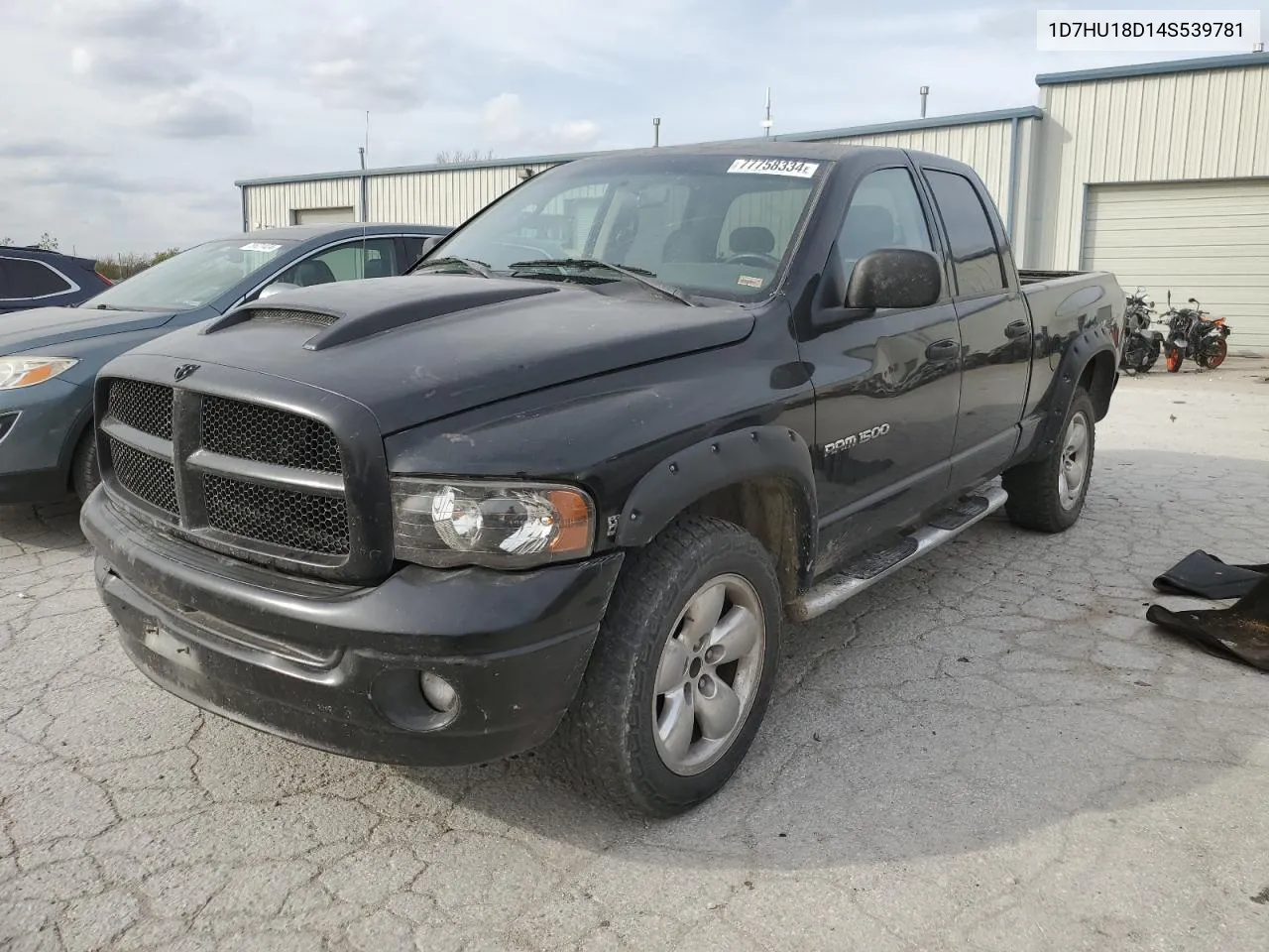 2004 Dodge Ram 1500 St VIN: 1D7HU18D14S539781 Lot: 77758334