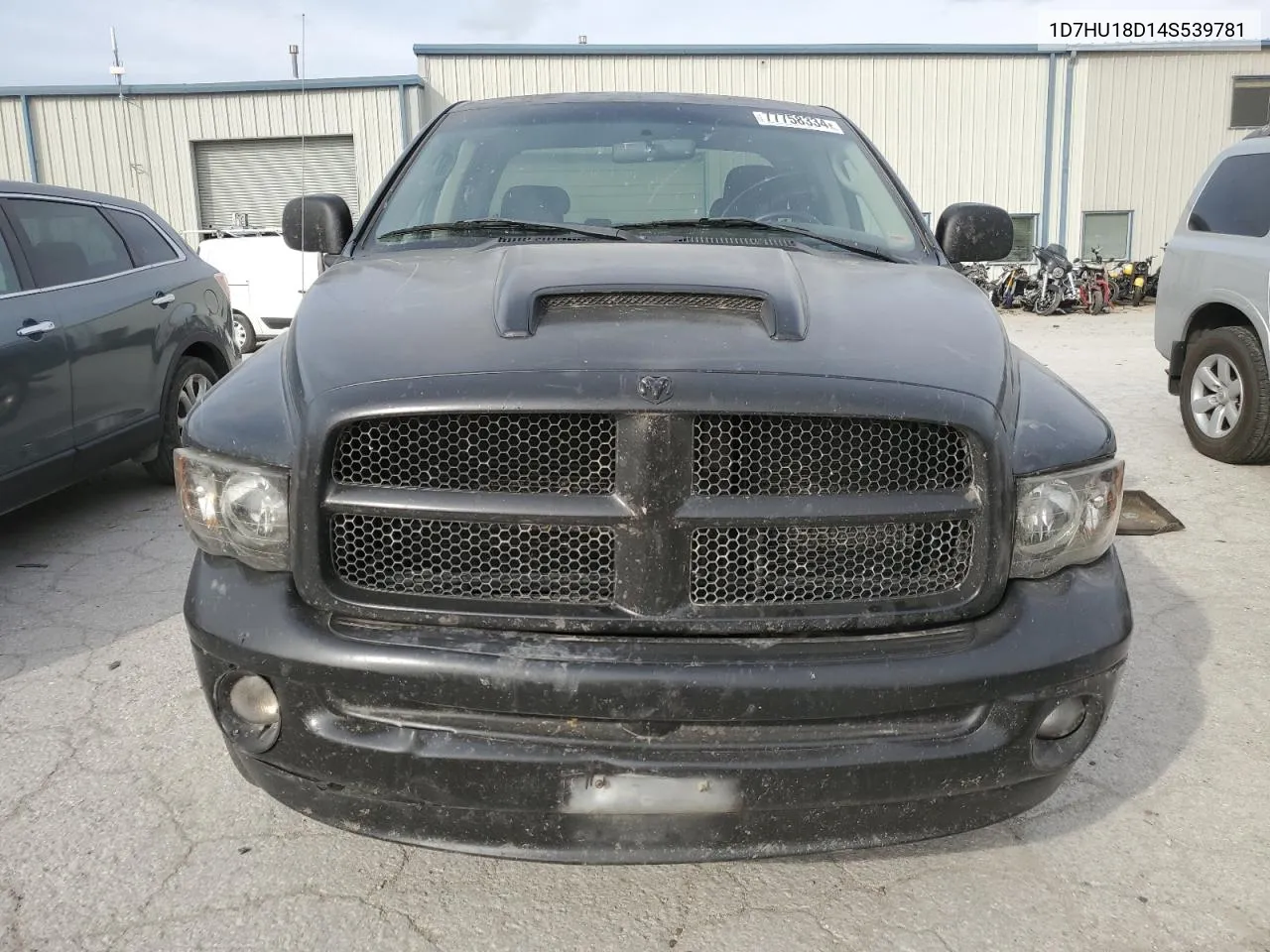 2004 Dodge Ram 1500 St VIN: 1D7HU18D14S539781 Lot: 77758334