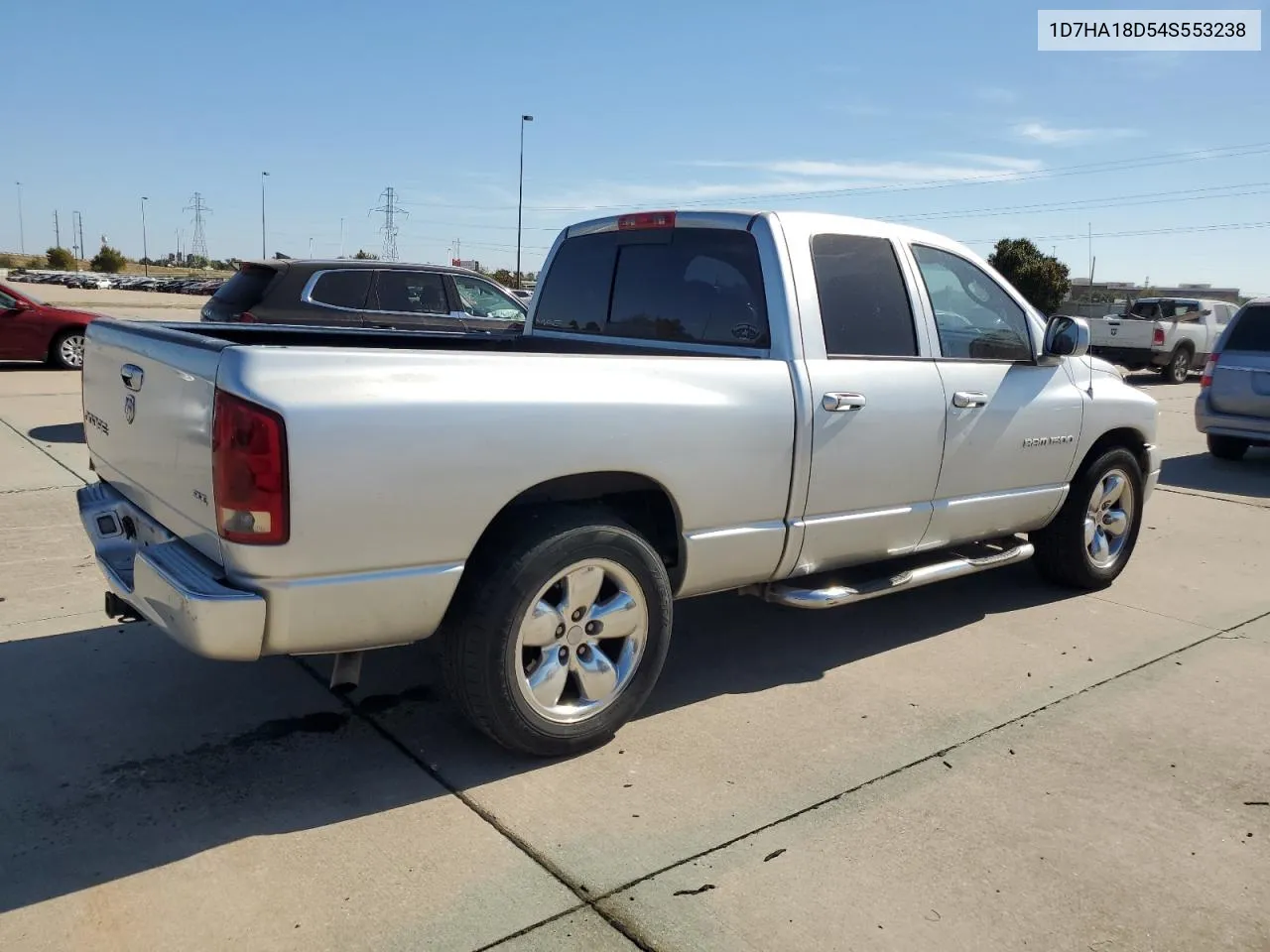 2004 Dodge Ram 1500 St VIN: 1D7HA18D54S553238 Lot: 78089114