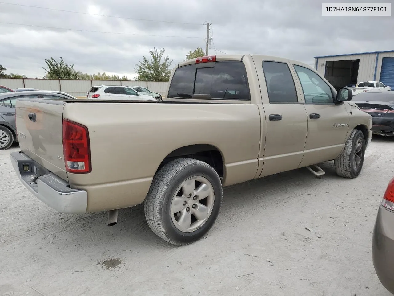 2004 Dodge Ram 1500 St VIN: 1D7HA18N64S778101 Lot: 78145364