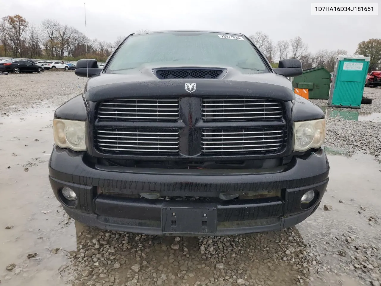 2004 Dodge Ram 1500 St VIN: 1D7HA16D34J181651 Lot: 79077034