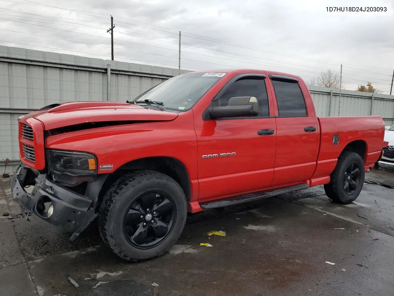 2004 Dodge Ram 1500 St VIN: 1D7HU18D24J203093 Lot: 79105114