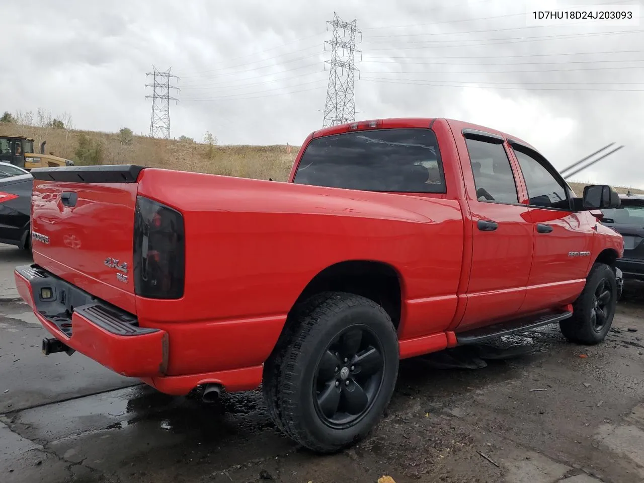 2004 Dodge Ram 1500 St VIN: 1D7HU18D24J203093 Lot: 79105114