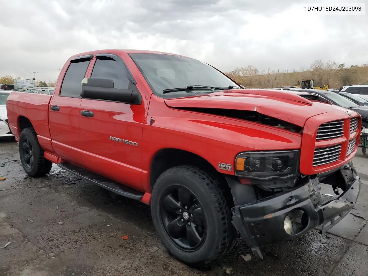 2004 Dodge Ram 1500 St VIN: 1D7HU18D24J203093 Lot: 79105114