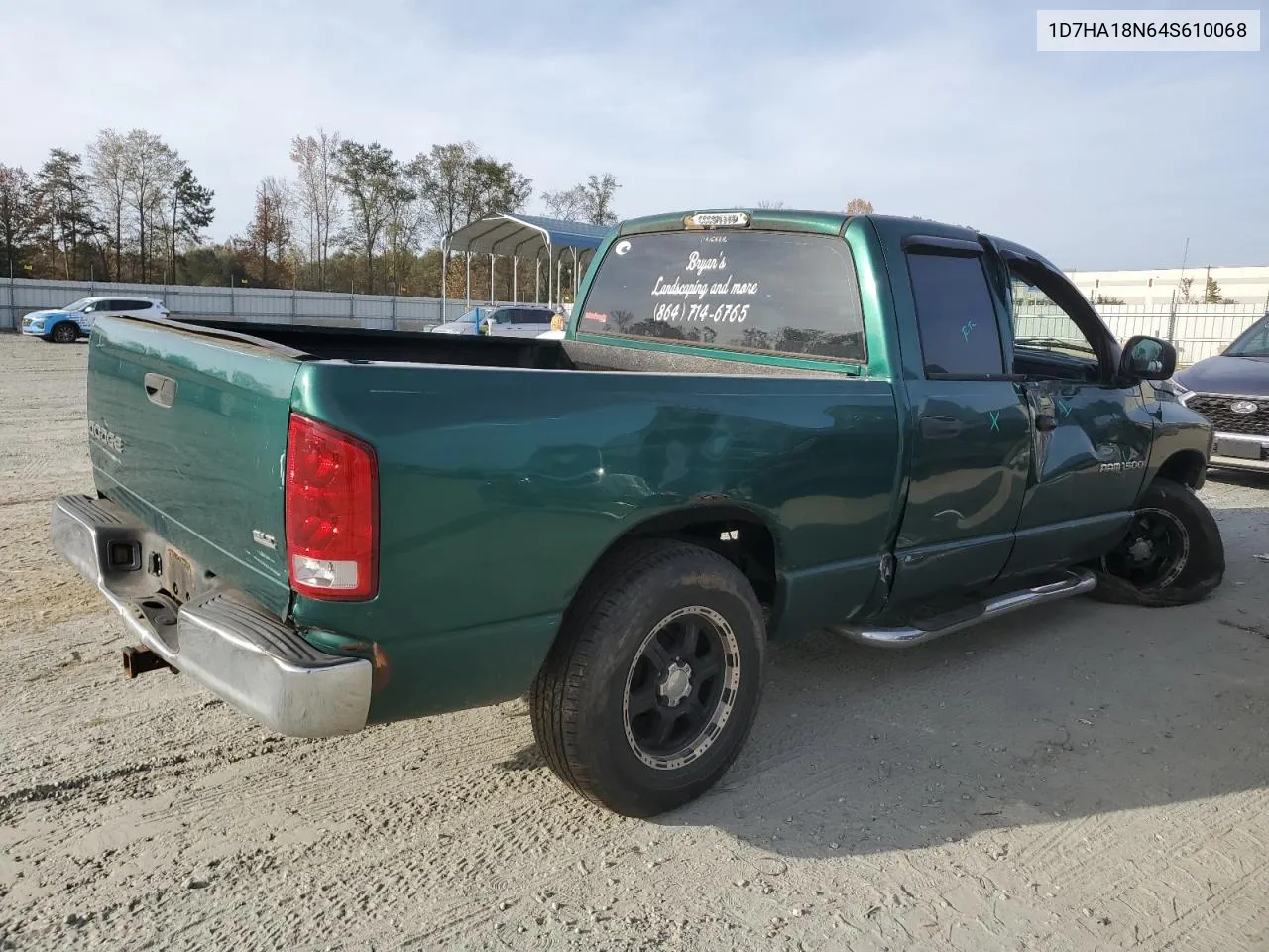 2004 Dodge Ram 1500 St VIN: 1D7HA18N64S610068 Lot: 79290844