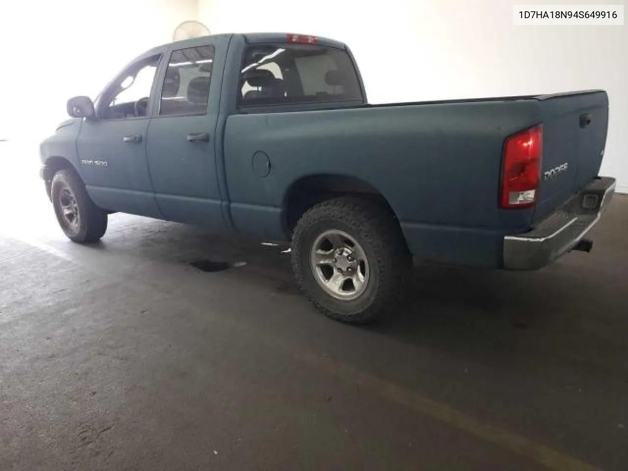 2004 Dodge Ram 1500 St VIN: 1D7HA18N94S649916 Lot: 79512304