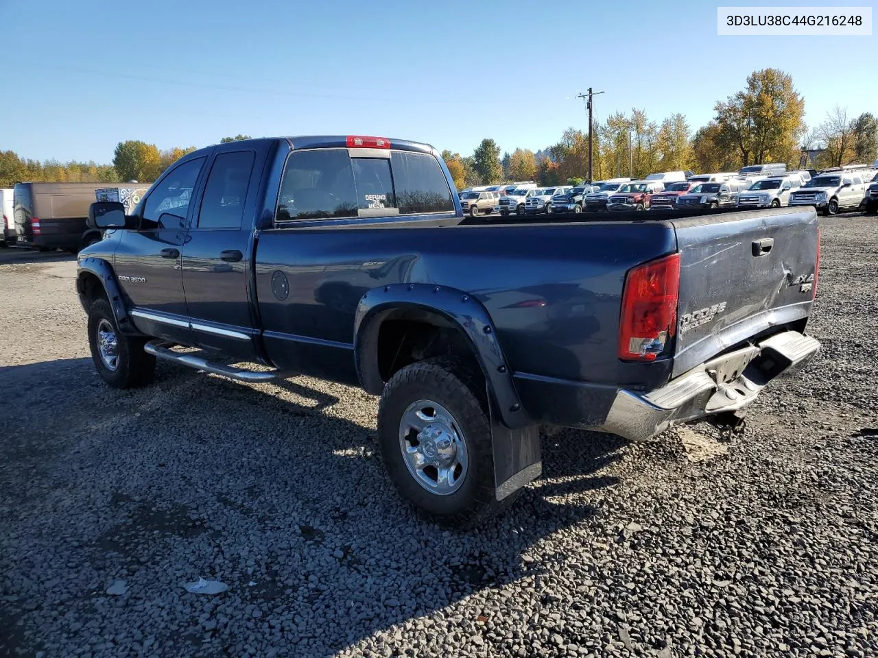 2004 Dodge Ram 3500 St VIN: 3D3LU38C44G216248 Lot: 79749884