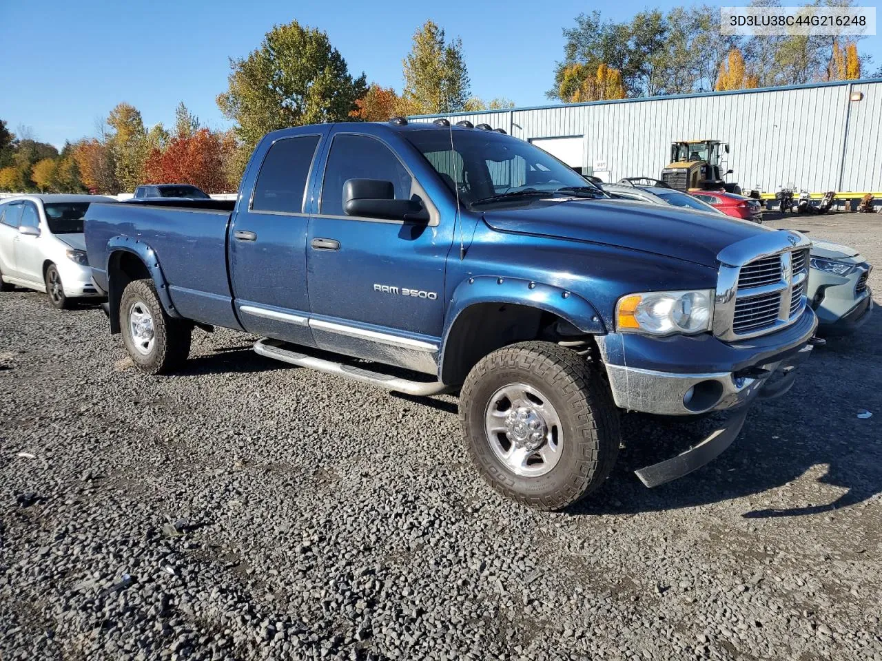 2004 Dodge Ram 3500 St VIN: 3D3LU38C44G216248 Lot: 79749884