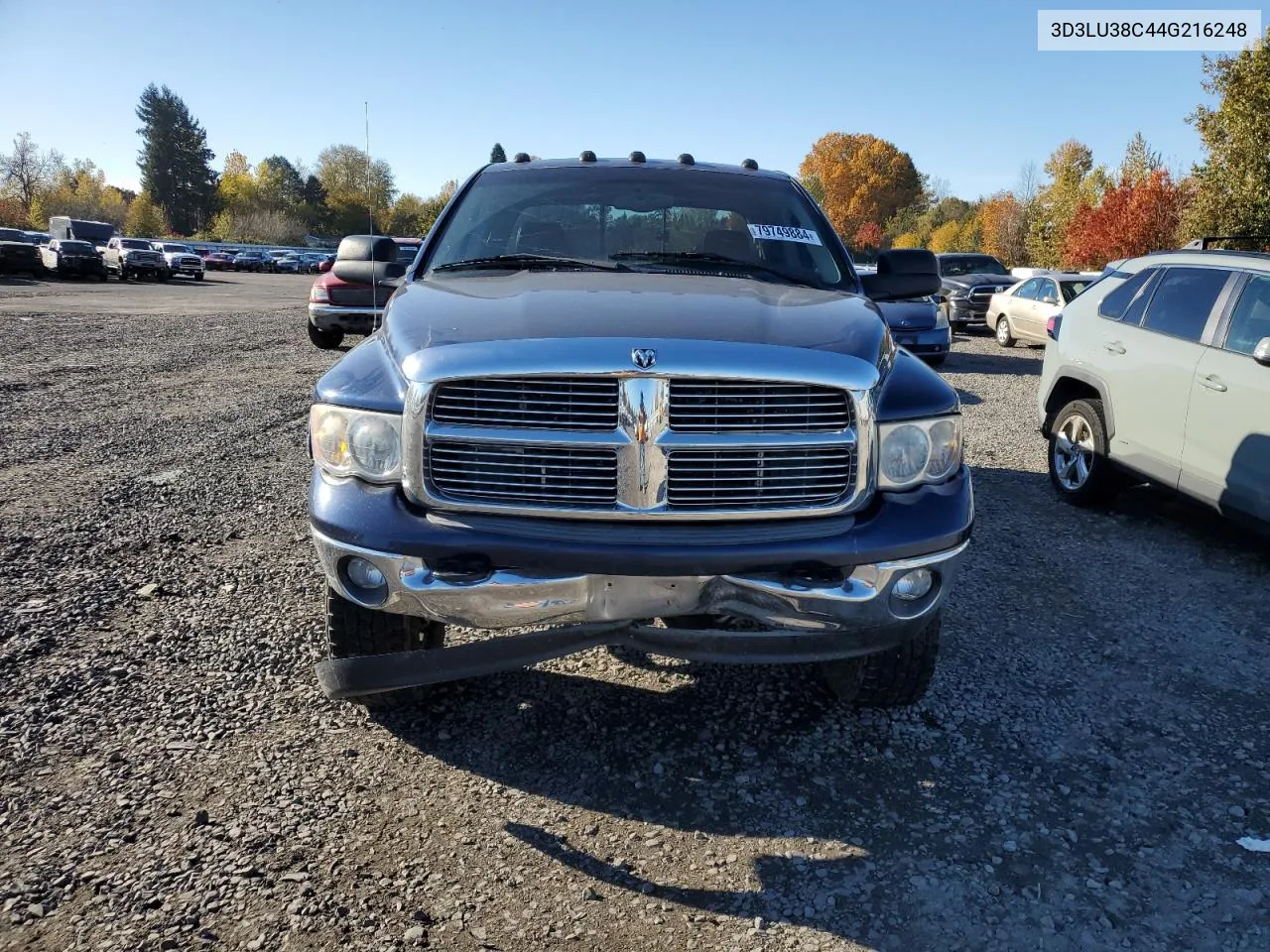 2004 Dodge Ram 3500 St VIN: 3D3LU38C44G216248 Lot: 79749884