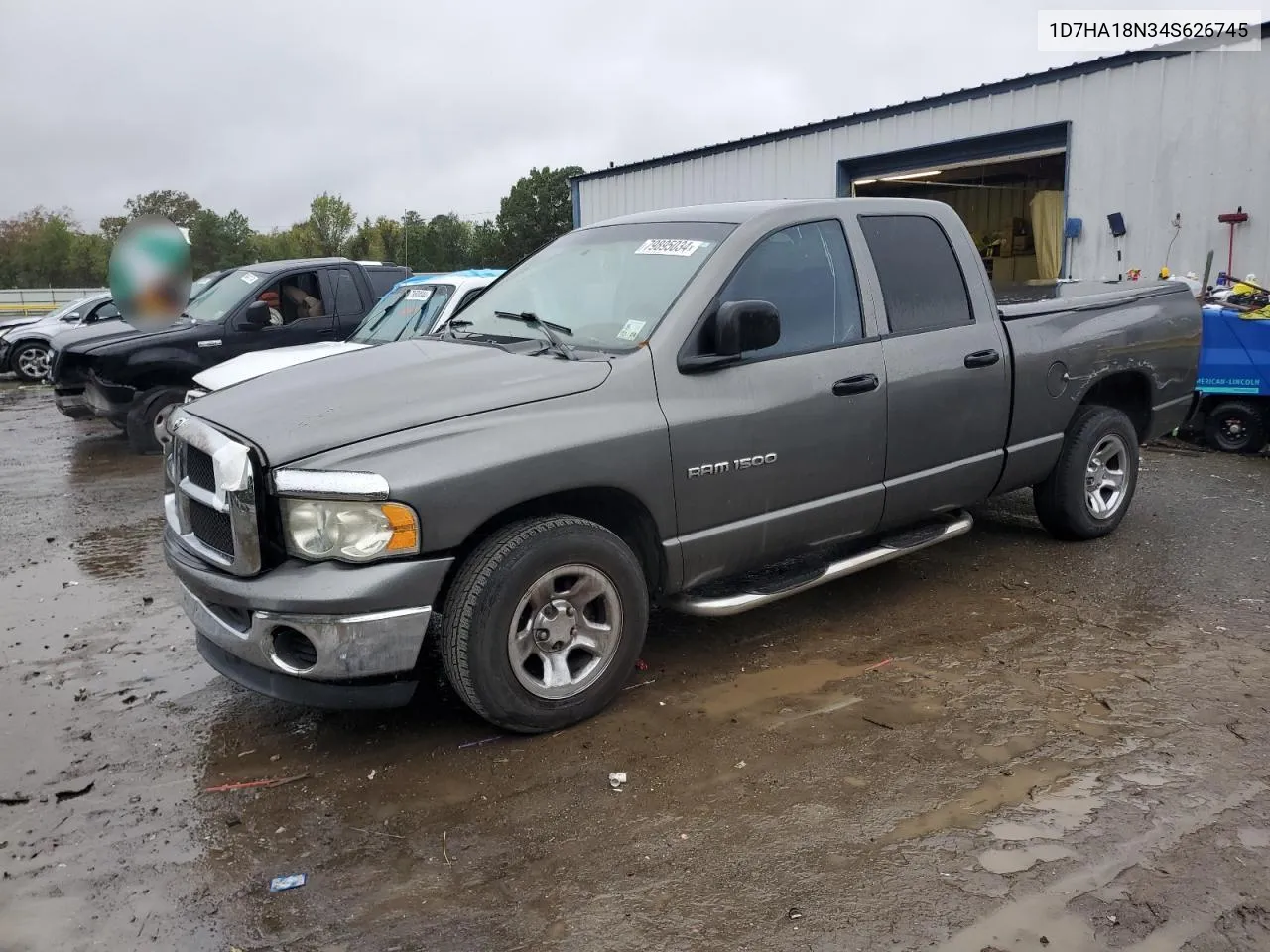 2004 Dodge Ram 1500 St VIN: 1D7HA18N34S626745 Lot: 79895034