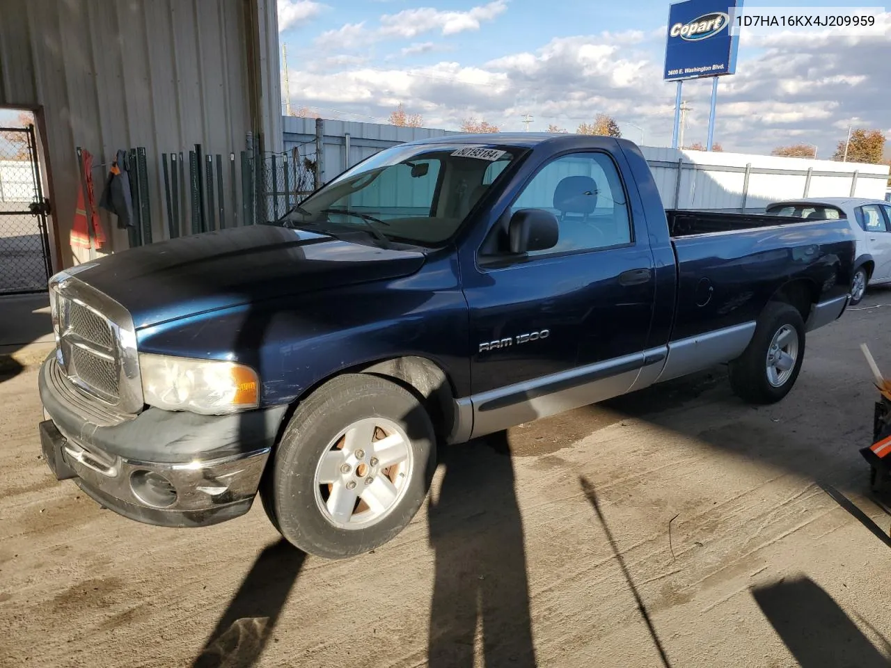 2004 Dodge Ram 1500 St VIN: 1D7HA16KX4J209959 Lot: 80193184