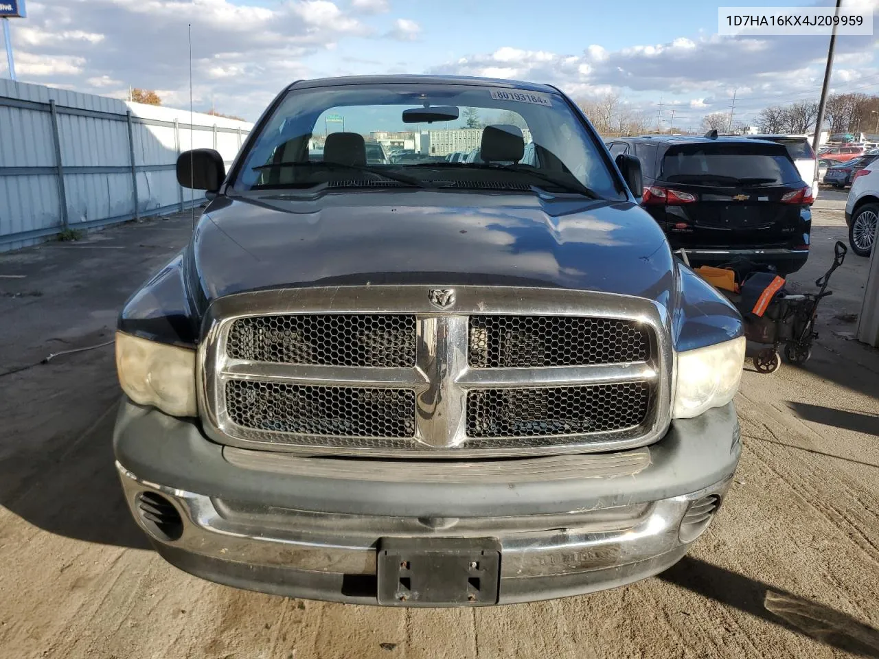 2004 Dodge Ram 1500 St VIN: 1D7HA16KX4J209959 Lot: 80193184