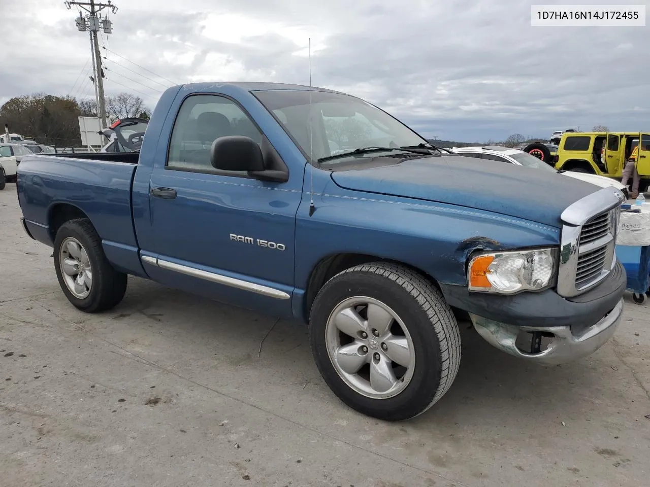 2004 Dodge Ram 1500 St VIN: 1D7HA16N14J172455 Lot: 80281614