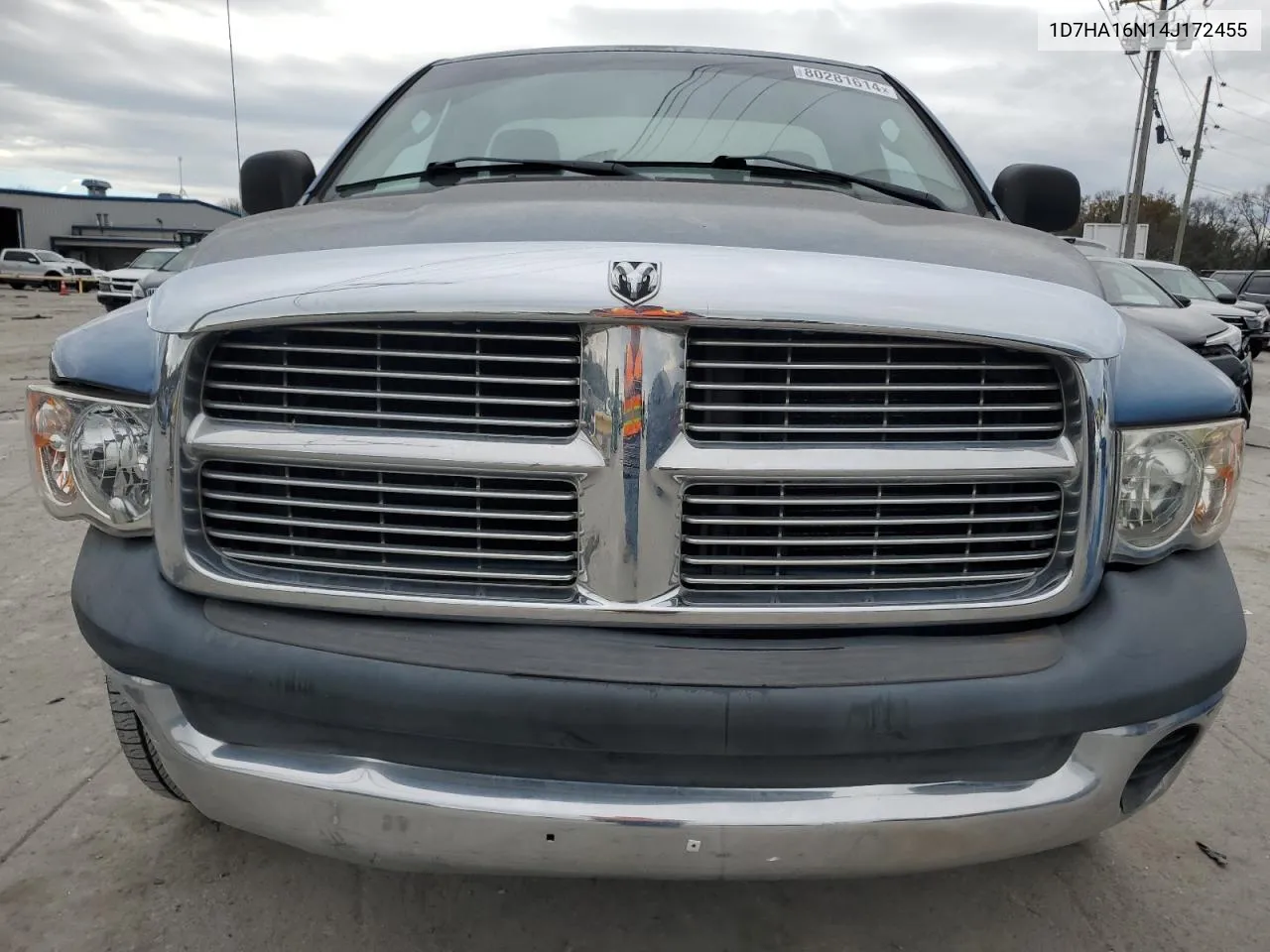 2004 Dodge Ram 1500 St VIN: 1D7HA16N14J172455 Lot: 80281614