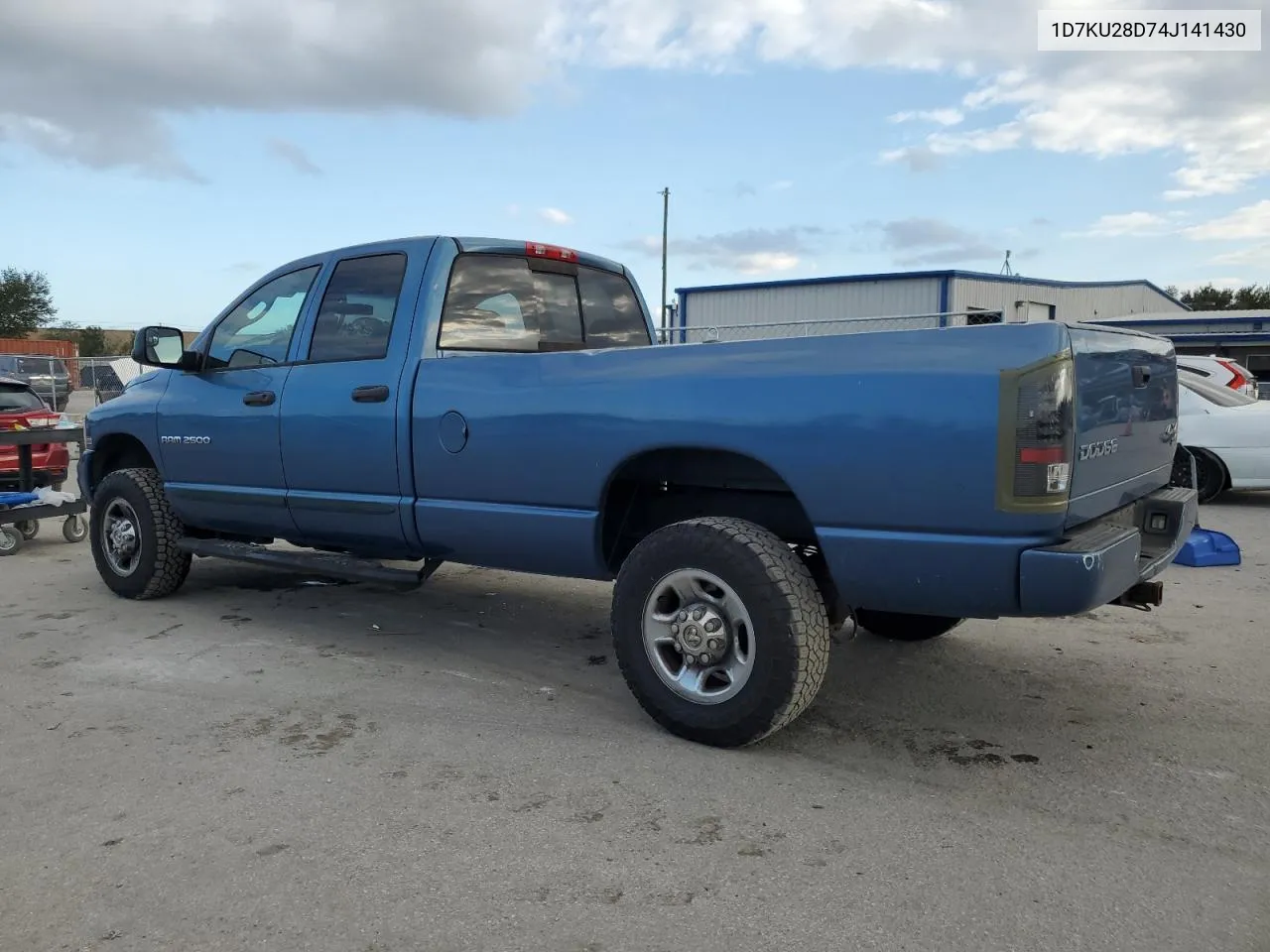 2004 Dodge Ram 2500 St VIN: 1D7KU28D74J141430 Lot: 80426524