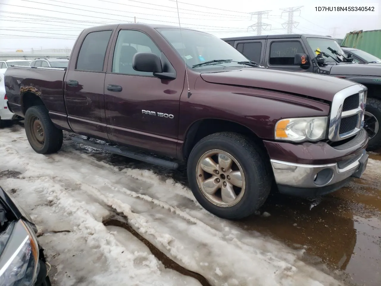 2005 Dodge Ram 1500 St VIN: 1D7HU18N45S340542 Lot: 40045284