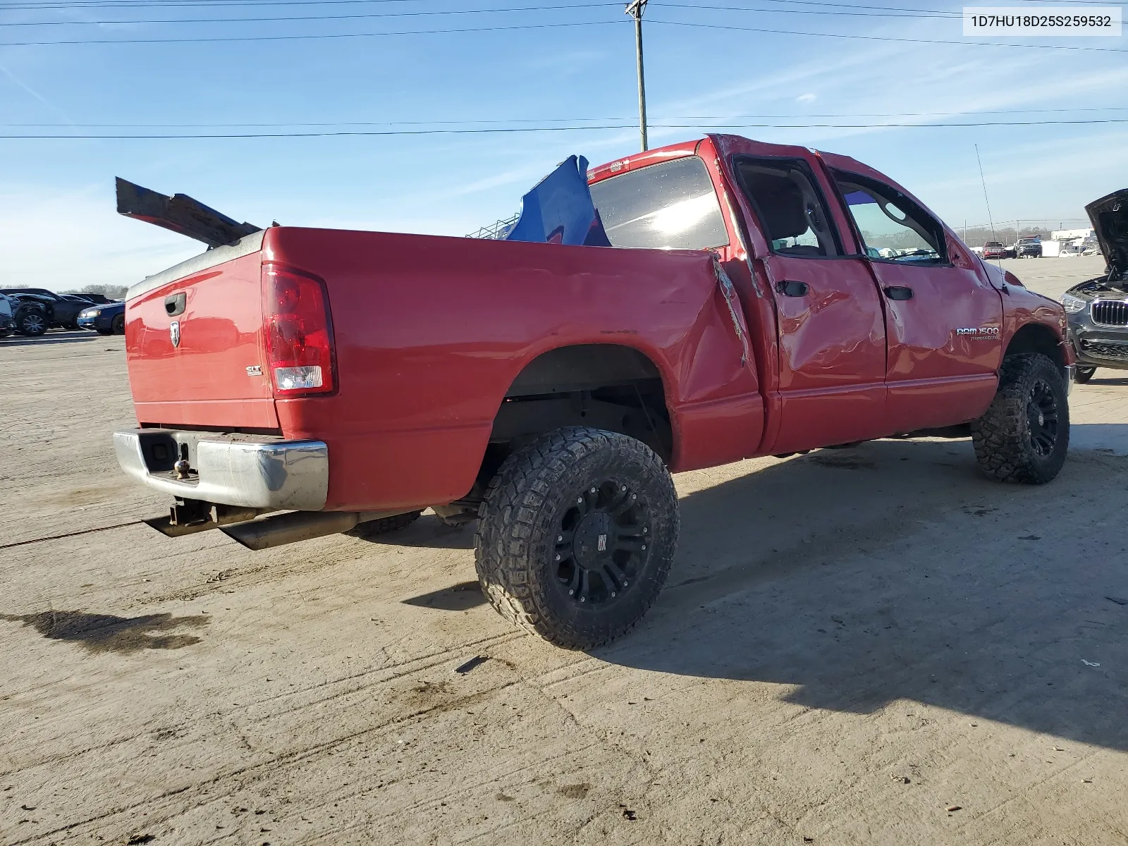 2005 Dodge Ram 1500 St VIN: 1D7HU18D25S259532 Lot: 42156424