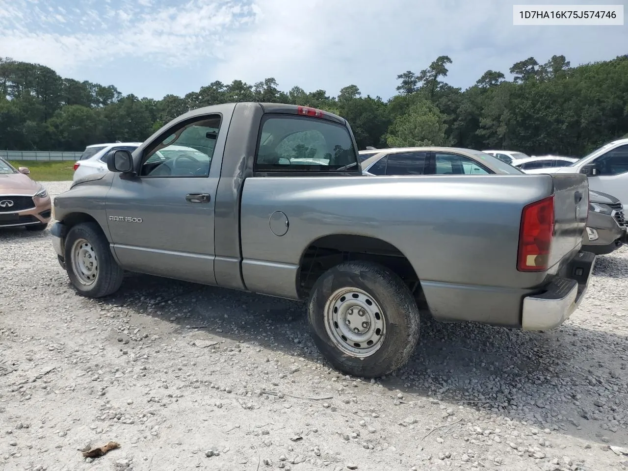 1D7HA16K75J574746 2005 Dodge Ram 1500 St