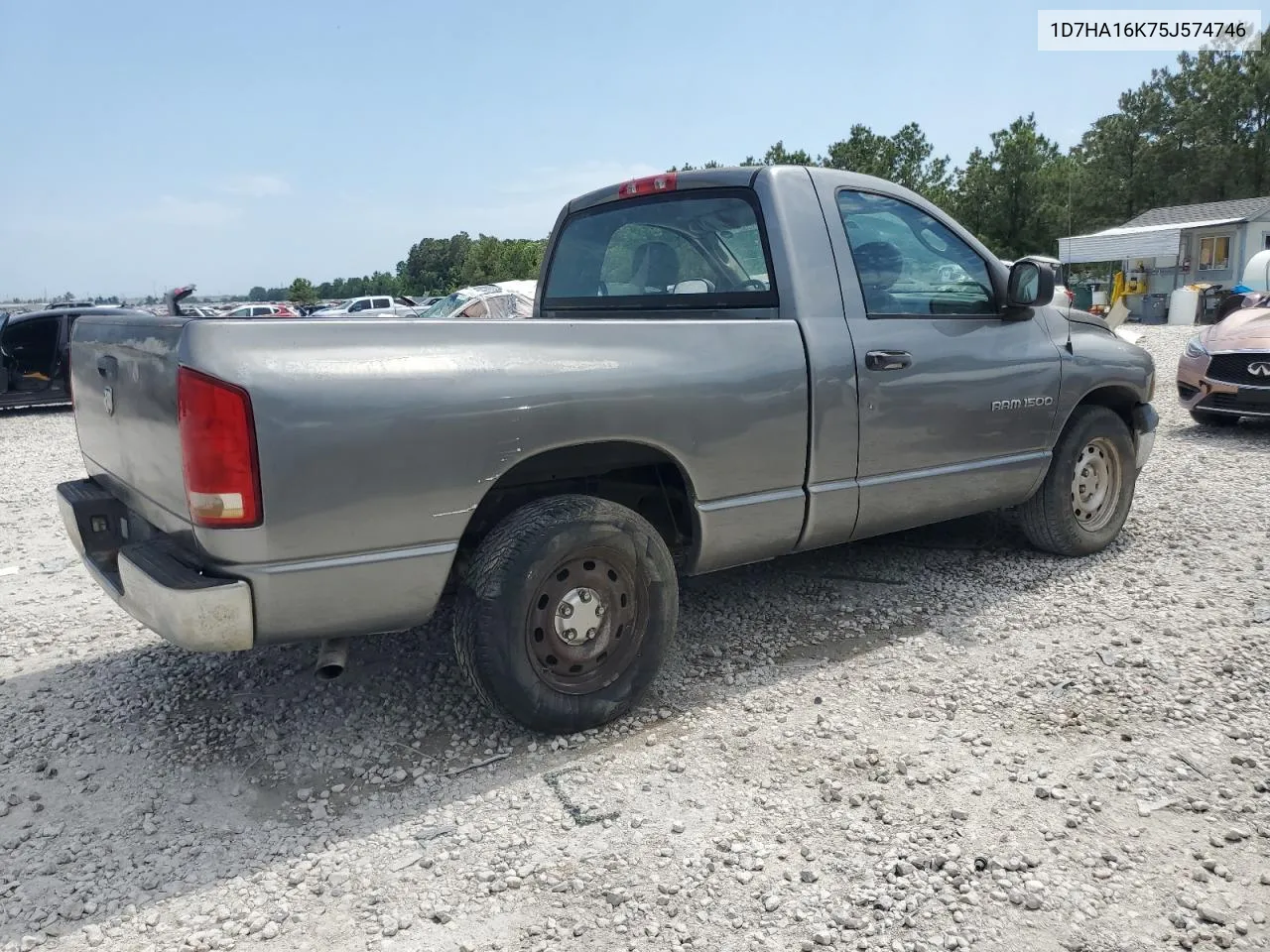 1D7HA16K75J574746 2005 Dodge Ram 1500 St