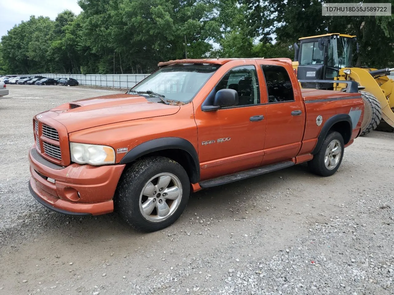 2005 Dodge Ram 1500 St VIN: 1D7HU18D55J589722 Lot: 58370624