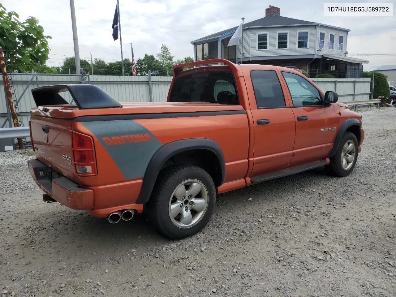 2005 Dodge Ram 1500 St VIN: 1D7HU18D55J589722 Lot: 58370624