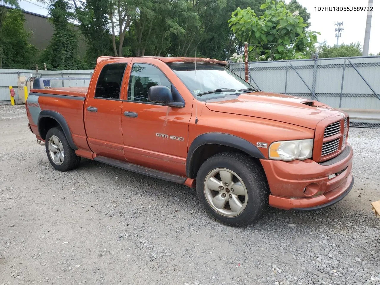 2005 Dodge Ram 1500 St VIN: 1D7HU18D55J589722 Lot: 58370624