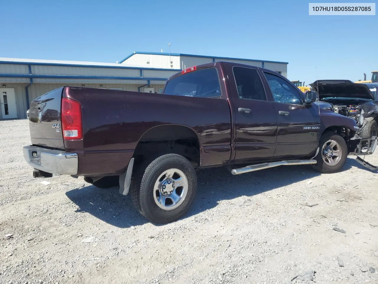 2005 Dodge Ram 1500 St VIN: 1D7HU18D05S287085 Lot: 59259574